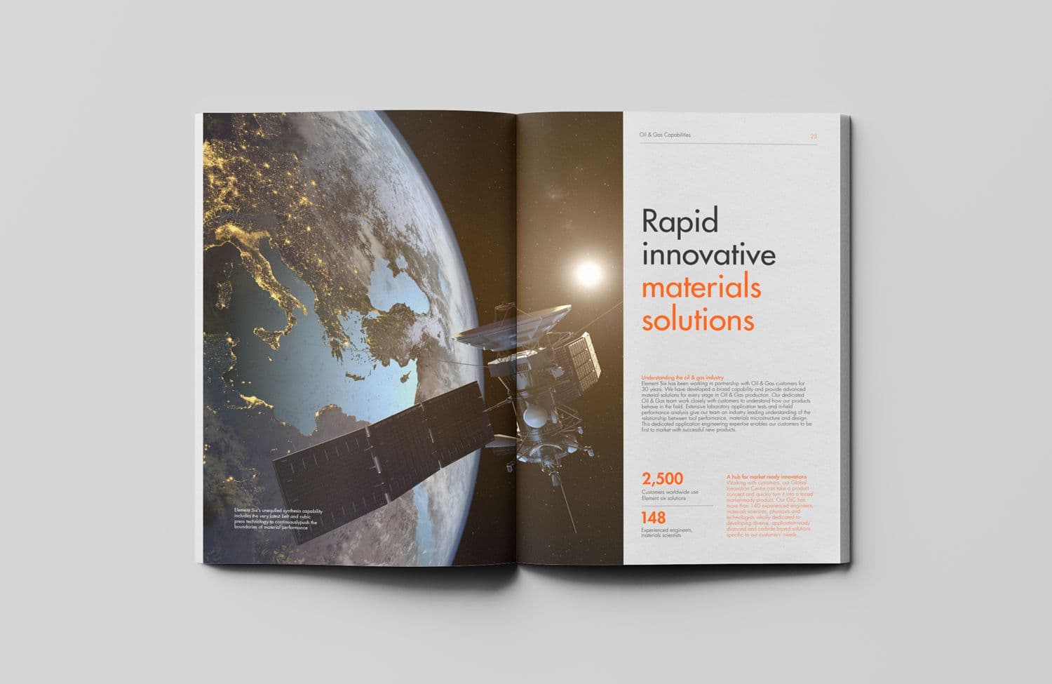 Production machinery overlaid with Pope Wainwright designed corporate brand identity