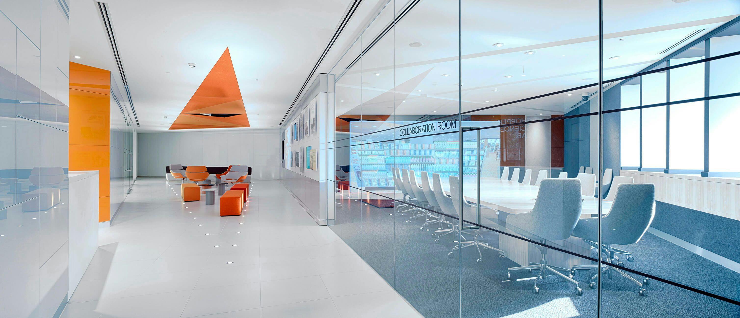 Interior of the GSK Shopper Science Lab