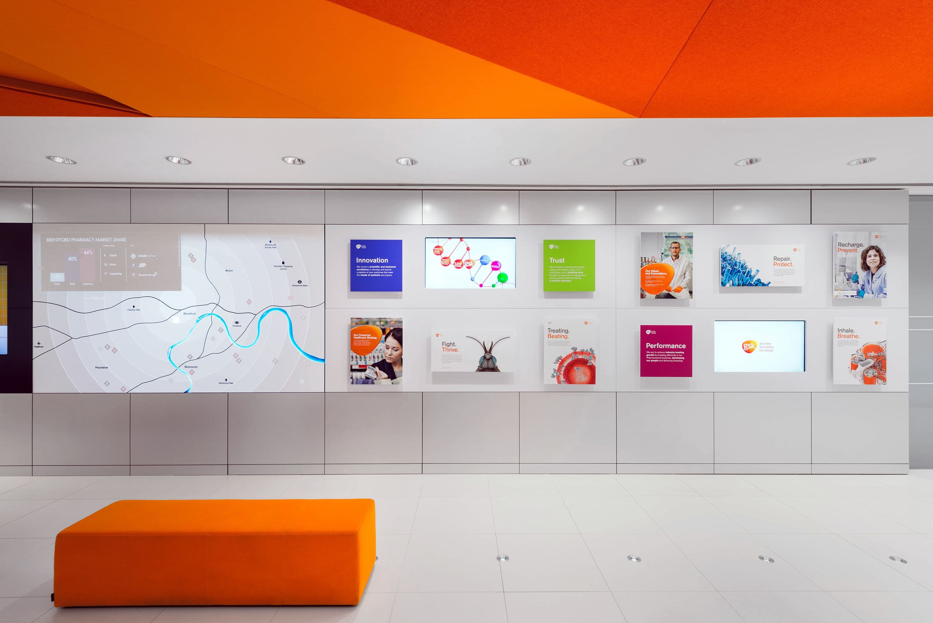 Interior of the GSK Shopper Science Lab